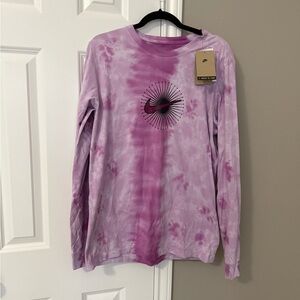 NWT Nike Pink Tie-Dye Shirt